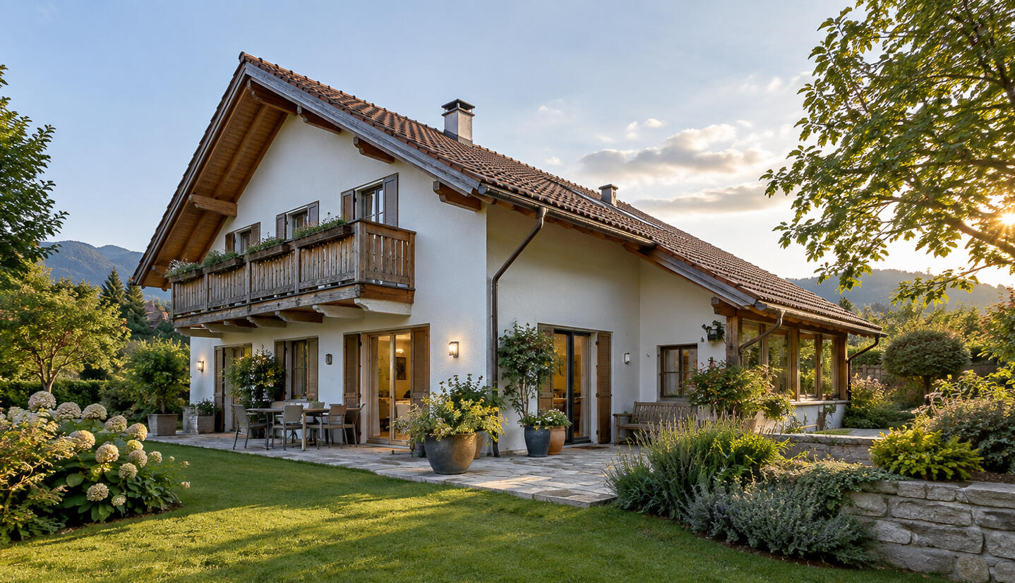 Immobilienfotografie KI Generierte Beispielbild
